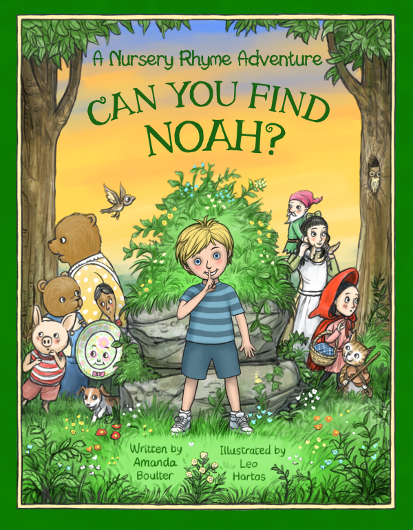 Can You Find Noah - A book with a funny story with all your favourite nursery rhyme characters